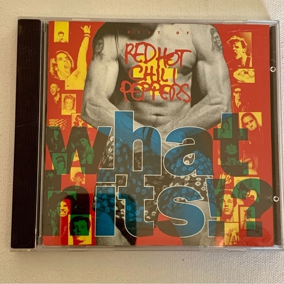 EMI Other - What Hits!? by Red Hot Chili Peppers (CD, 1992) EMI 90s American Rock Band Disk